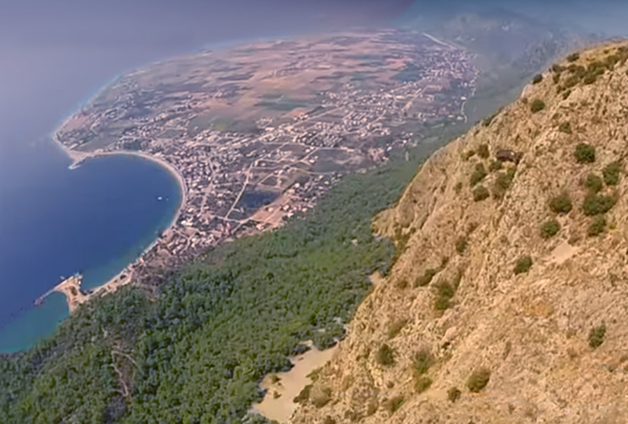 yamac parasutu paragliding oren alatepe kocadag